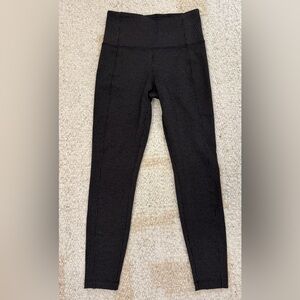 Athleta Delancey Herringbone Tights/Leggings with Back Pockets Size XXS Petite